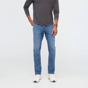 Du/er Performance Denim Athletic Straight - Horizon
